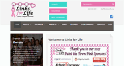 Desktop Screenshot of linksforlife.org
